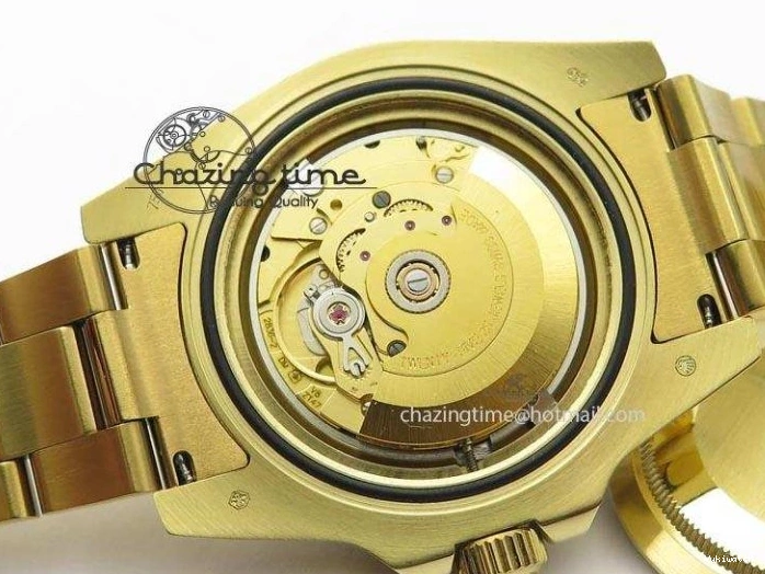 Blue Best ETA2836 BP Submariner Gold Dial Swiss Full Edition 0410